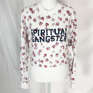 Spiritual Gangster Sweaters - Spiritual Gangster Crew Neck Sweatshirt Small*** Spiritual Gangster Sweaters - Spiritual Gangster Crew Neck Sweatshirt Small***